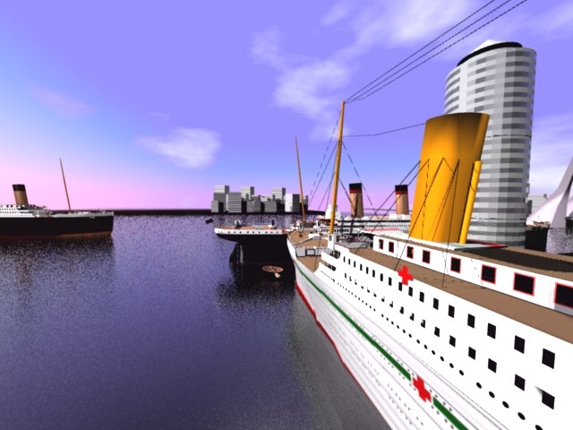 BRITANNIC  TITANIC  A OLYMPIC w nEw Yorku sniz.jpg